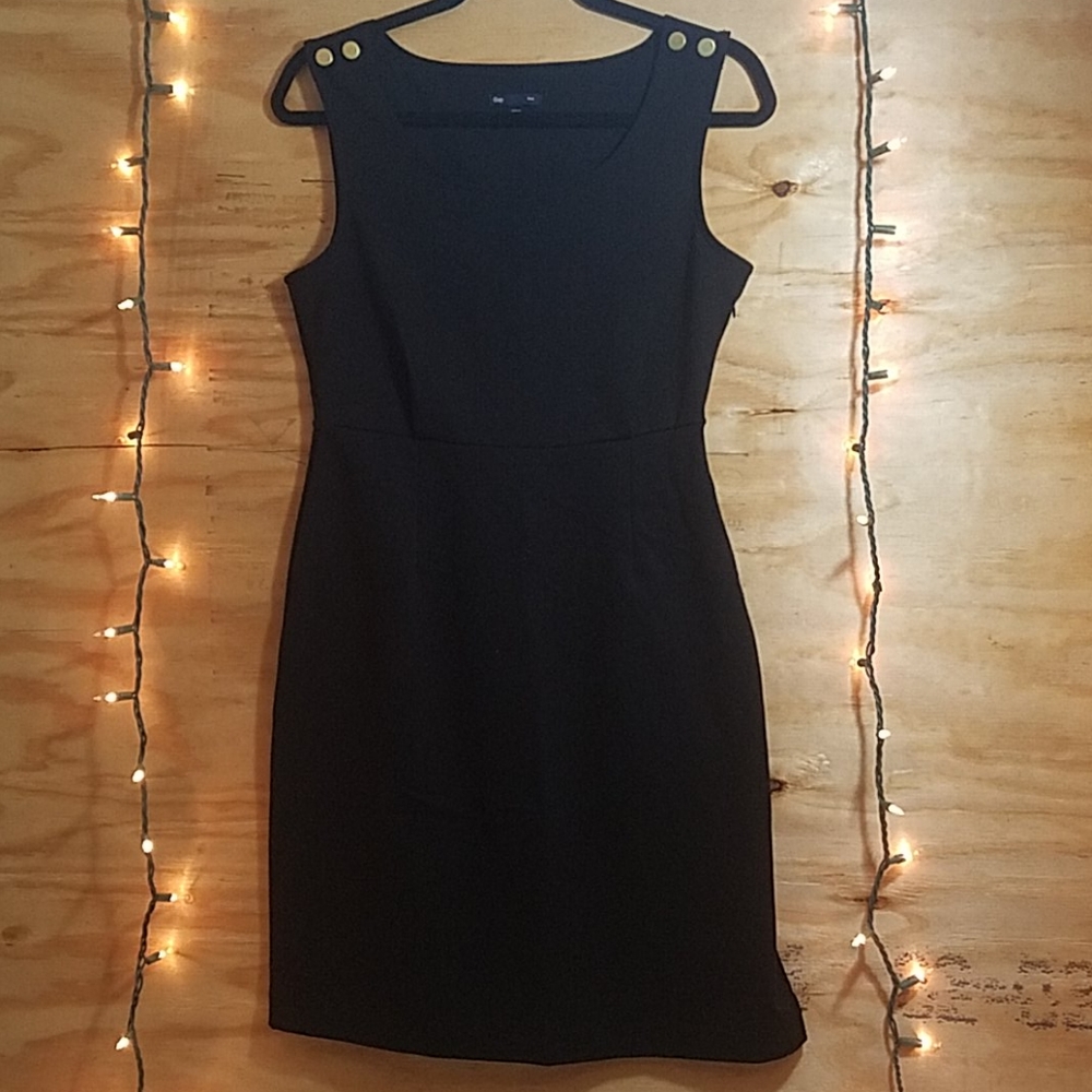 Black GAP Sheath Dress